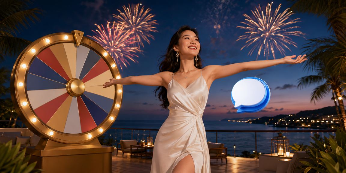 Lễ hội quay số may mắn tại Phú Quốc với không khí sôi động đêm hè
