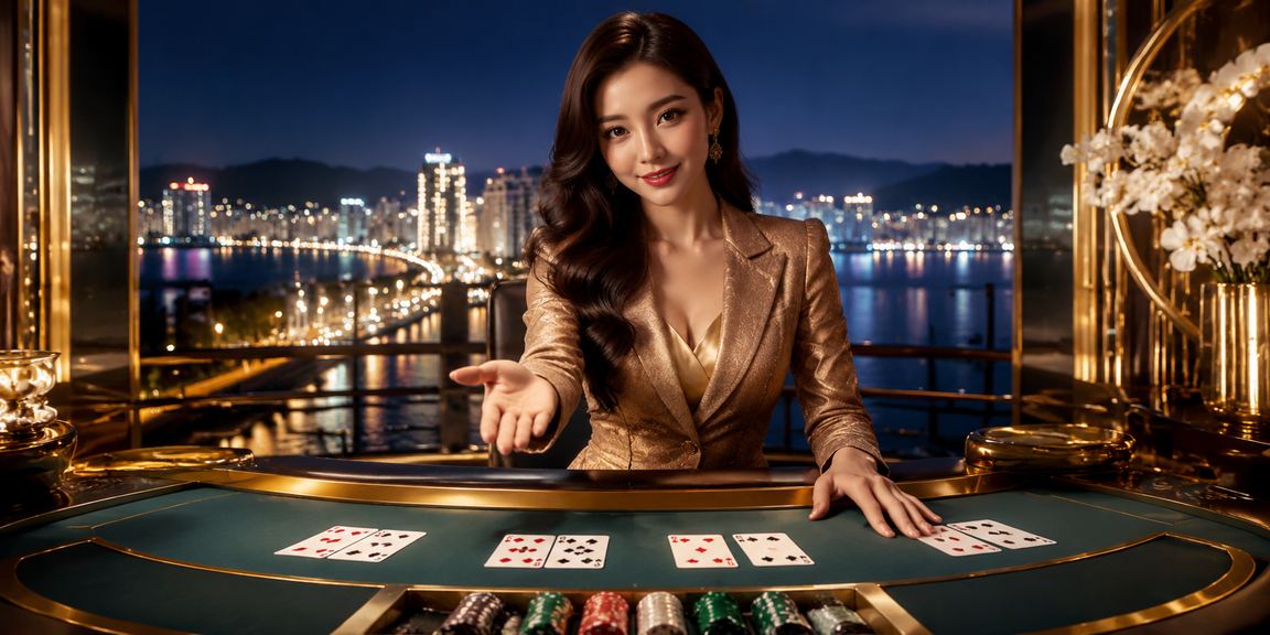 Người chơi Quy Nhơn trong trang phục áo dài tham gia Baccarat casino trực tuyến
